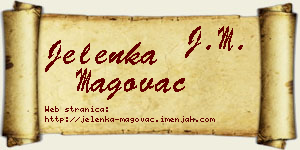 Jelenka Magovac vizit kartica